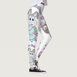 I Love Easter Bunny Leggings