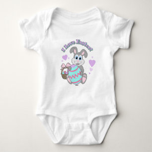 I Love Easter! Easter Bunny Baby Bodysuit