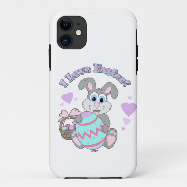 I Love Easter! Easter Bunny Case-Mate iPhone Case (Back)