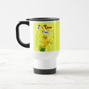 I Love Easter Travel Mug