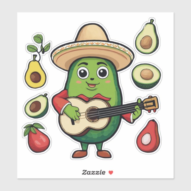 I love eating avocado (Sheet)