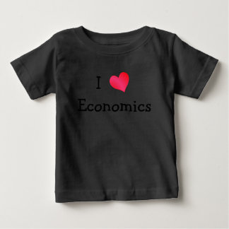 I Love Economics Baby T-Shirt