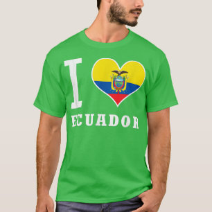 I Love Ecuador , Yo Amo Ecuador Camiseta T-Shirt