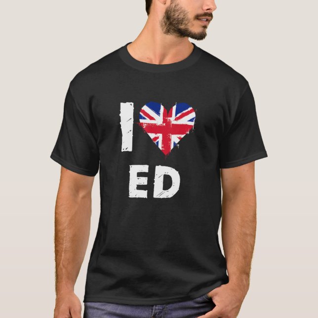 I Love Ed T-Shirt (Front)