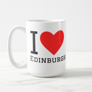 I love Edinburgh Coffee Mug