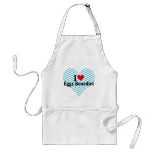 I Love Eggs Benedict Standard Apron