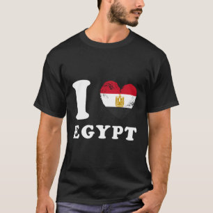 I Love Egypt He Flag Egypt T-Shirt