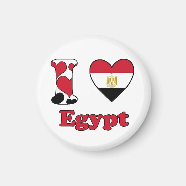 I love Egypt Magnet (Front)