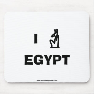 I Love Egypt Mousepad