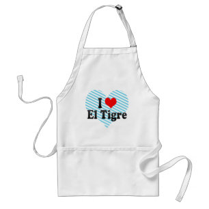 I Love El Tigre, Venezuela Standard Apron