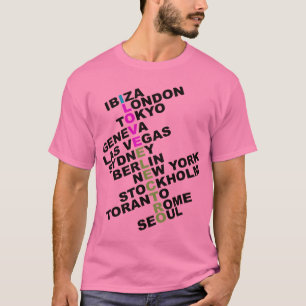 I love Electro Worldwide T-Shirt