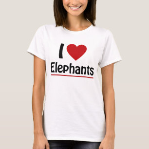I love elephants T-Shirt