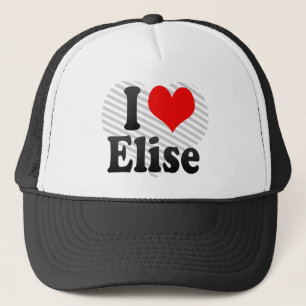 I love Elise Trucker Hat