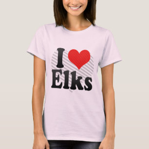 I Love Elks T-Shirt