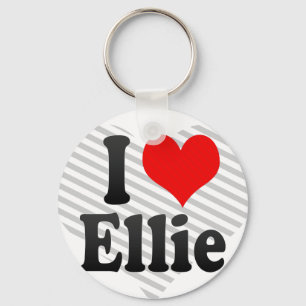 I love Ellie Key Ring