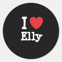 I love Elly heart T-Shirt
