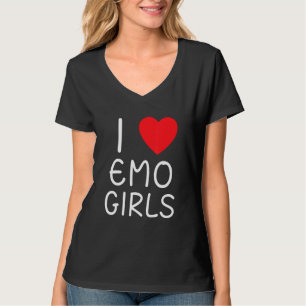 I Love Emo Girls I Heart Emo Girls 13 T-Shirt