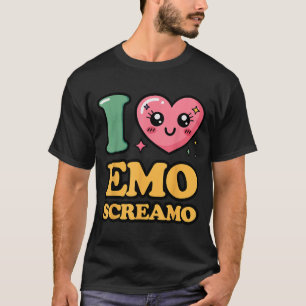 I love emo screamo T-Shirt