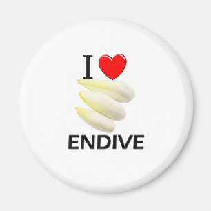 I Love Endive Magnet