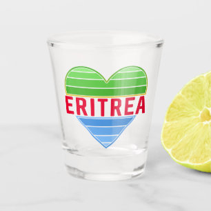 I Love Eritrea, Eritrean Heart Shot Glass