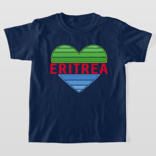 I Love Eritrea, Eritrean Heart T-Shirt