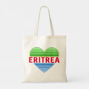 I Love Eritrea, Eritrean Heart Tote Bag