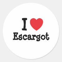 I love Escargot heart T-Shirt