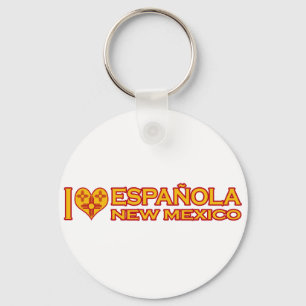 I Love Española, NM Key Ring