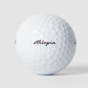 I love Ethiopia Golf Balls