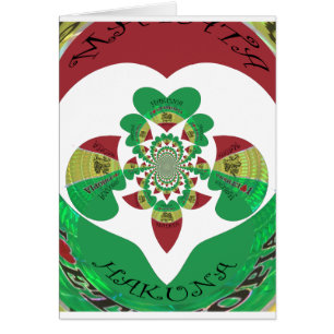 I love Ethiopia Lovely Hearts Colours