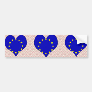 I Love Europa Bumper Sticker