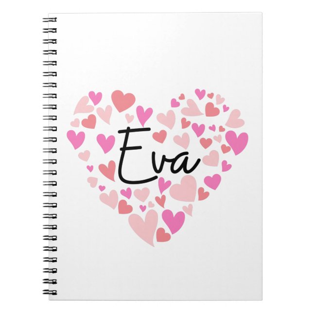 I love Eva Notebook (Front)