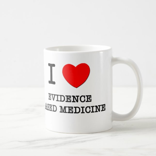 I love Evidence Based Medicine Coffee Mug (Right)
