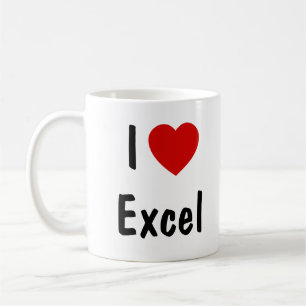 I Love Excel Coffee Mug