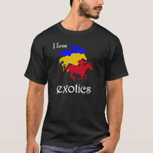 I Love Exotics Dark T-Shirt