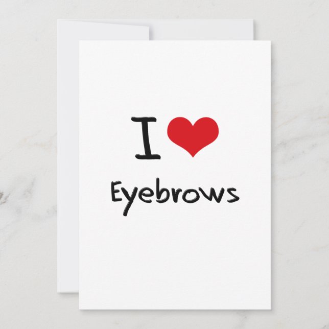 I love Eyebrows (Front)