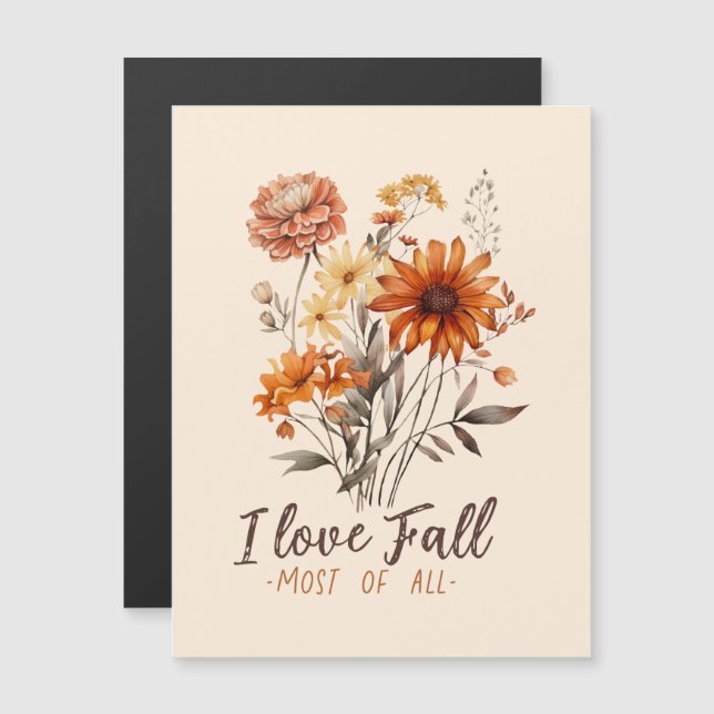 I Love Fall Most Of All (Front/Back)