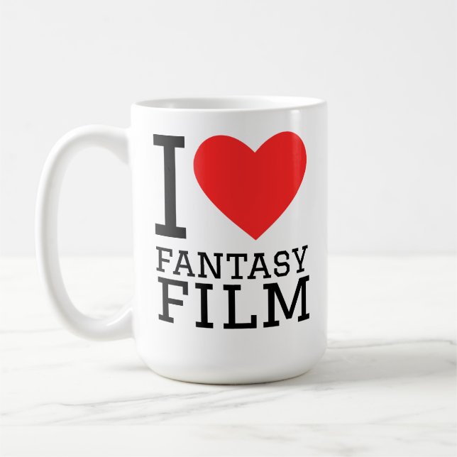 I love fantasy film coffee mug (Left)
