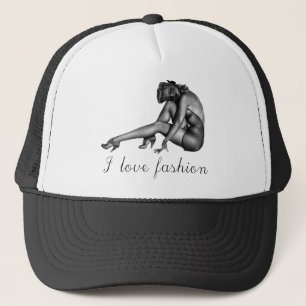 I love Fashion Vintage Design! Trucker Hat