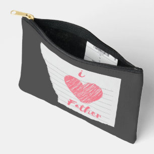 i love father accessory pouch