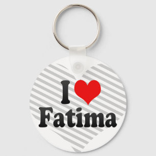 I love Fatima Key Ring