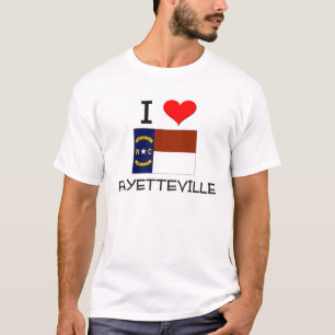 I Love Fayetteville North Carolina T-Shirt