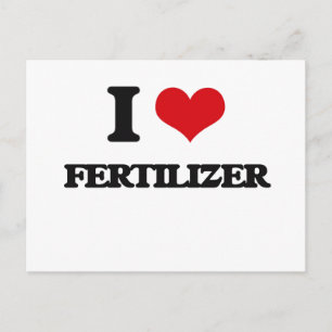 I love Fertilizer Postcard