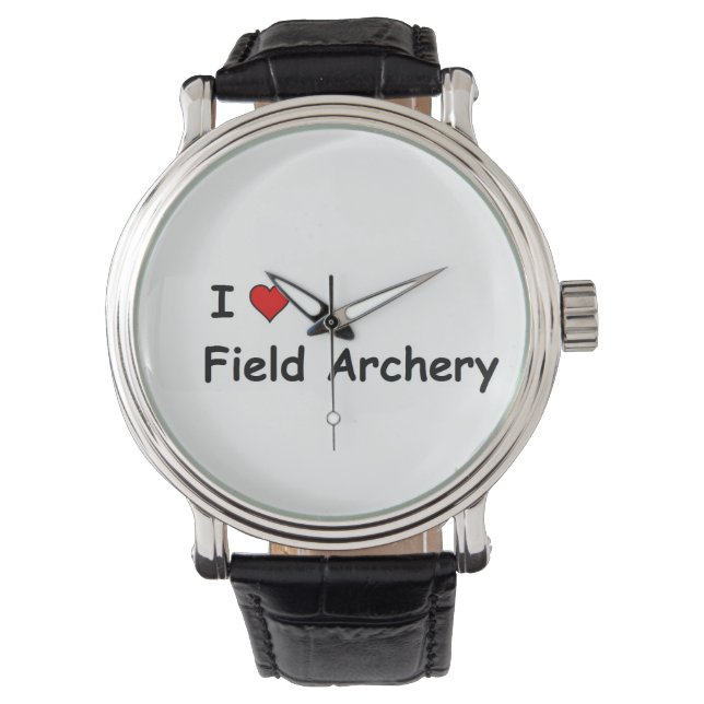 I Love Field Archery Watch (Front)