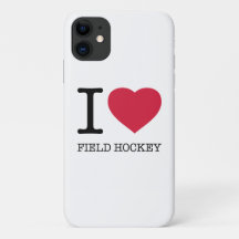 I LOVE FIELD HOCKEY Case-Mate iPhone CASE