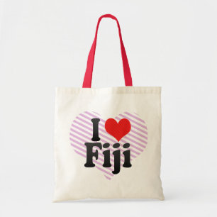 I Love Fiji Tote Bag