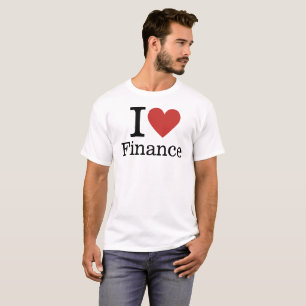 I ❤️ Love Finance CUSTOMIZABLE Men's T-Shirt