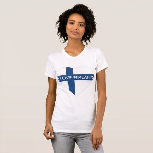 I LOVE FINLAND HEART T-Shirt
