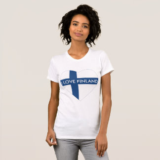 I LOVE FINLAND HEART T-Shirt