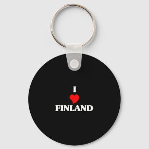 I Love Finland Key Ring